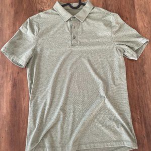 Lululemon Evolution Polo, Heathered Green - Medium